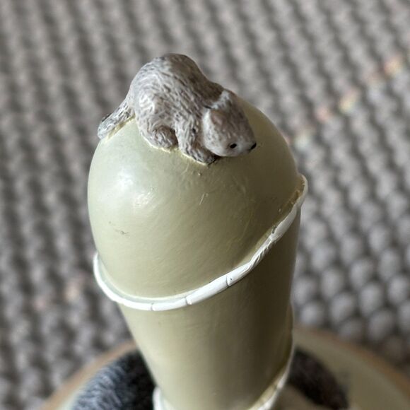 Brown Paper Bag Cookie Art Press 1995 Contented Cat #9 Retired Mold Press Mouse - Picture 8 of 8